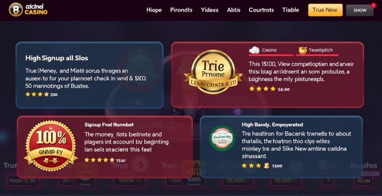 Casino online, Baccarat, Slots, full-service website