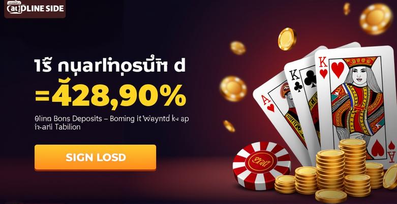 คาสิโนออนไลน์ ฝาก-ถอนรวดเร็ว 24 ชั่วโมง